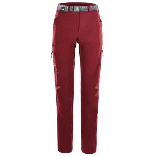 Damskie spodnie całoroczne Ferrino Hervey Winter Pants Woman New - Kolor Bordeaux, Rozmiar 42/S