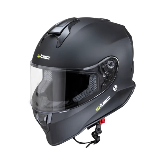 Kask motocyklowy zamknięty W-TEC Integra Solid - Kolor Matowy czarny, Rozmiar XS (53-54)