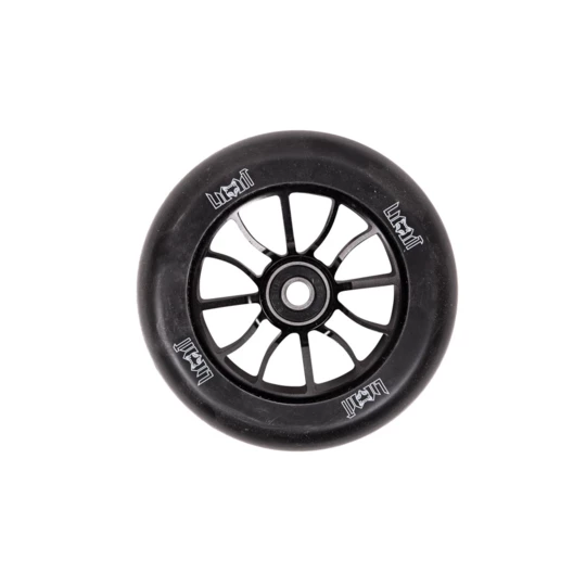 Kółka do hulajnogi LMT S Wheel 110 mm z łożyskami ABEC 9 - Kolor Czarny/Czarny