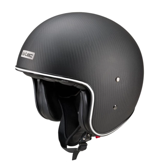 Kask motocyklowy otwarty W-TEC Angeric Matt Carbon - Kolor Matt Carbon, Rozmiar XS (53-54)