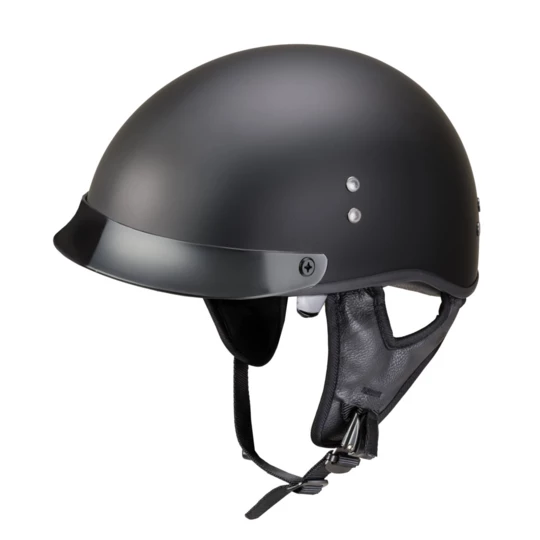 Kask motocyklowy otwarty W-TEC Black Heart Rednut - Kolor Pistolet Blazin / Matowa czerń, Rozmiar XS (53-54)