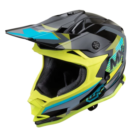 Kask motocyklowy downhill cross enduro W-TEC V321 - Kolor Światło księżyca, Rozmiar XS (53-54)